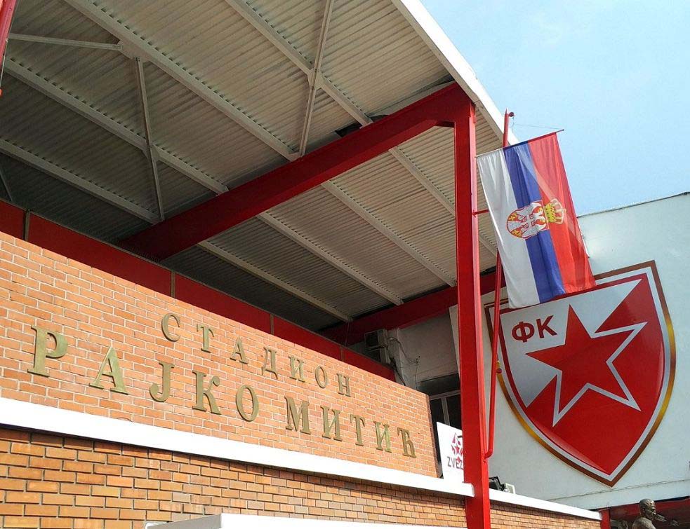 crvena zvezda, stadion rajko mitic, tviter