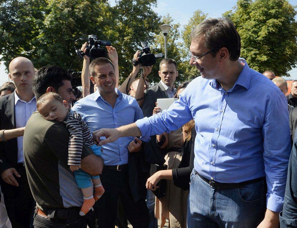 migranti i aleksandar vucic News1 Nebojsa Mandic