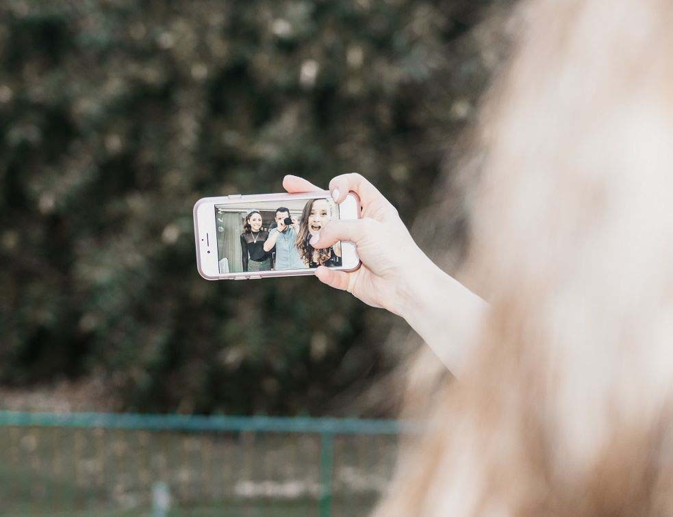 selfi, telefon, fotografija, Unsplash